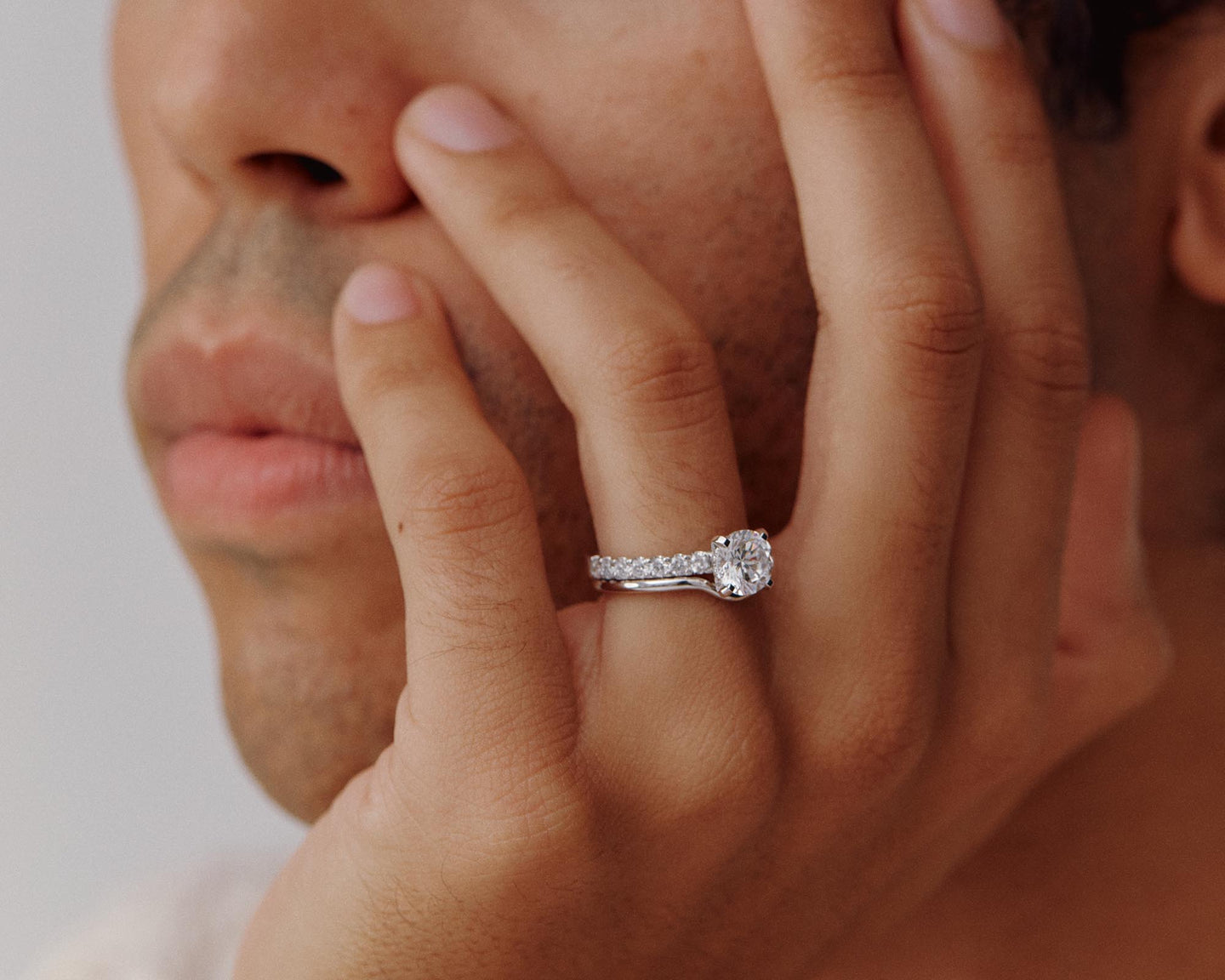 Curved Eternity Ring